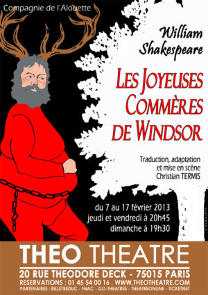 Les Joyeuses Commères de Windsor de William Shakespeare (mise en scène Christian Termis)